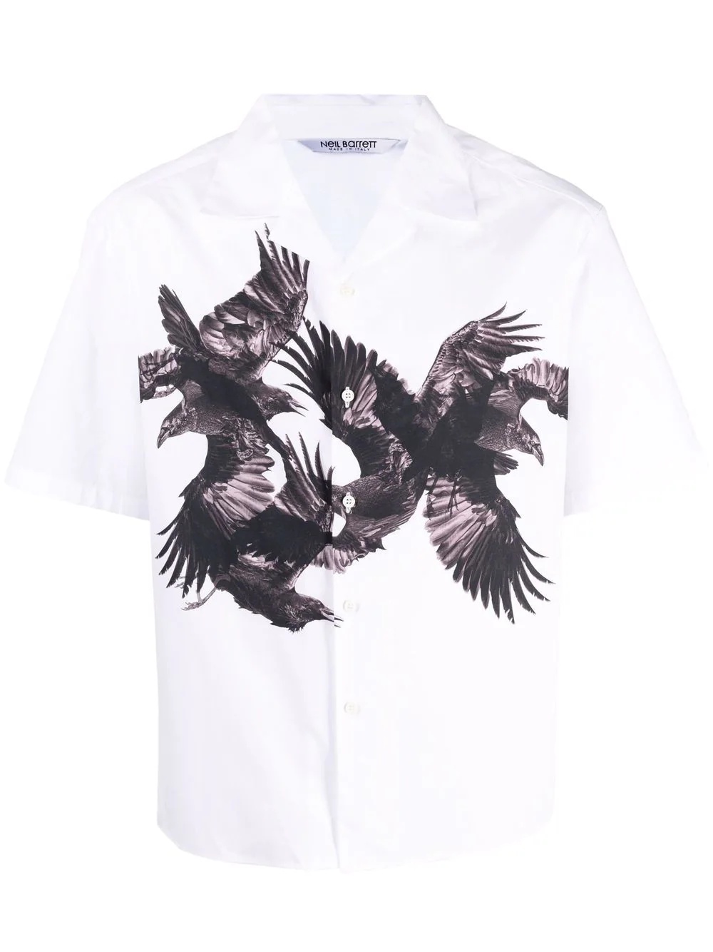 bird print shirt - 1