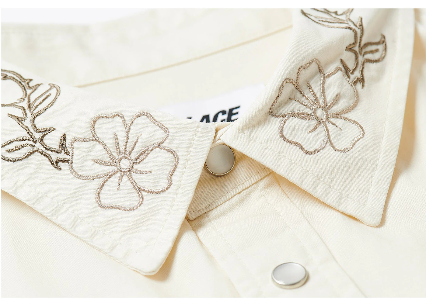 Palace Flexus Shirt Soft White - 3