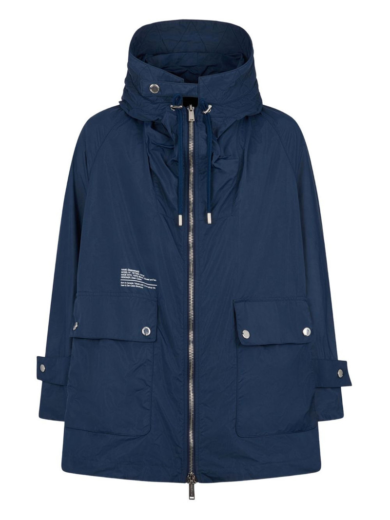 hooded pocket coat 1