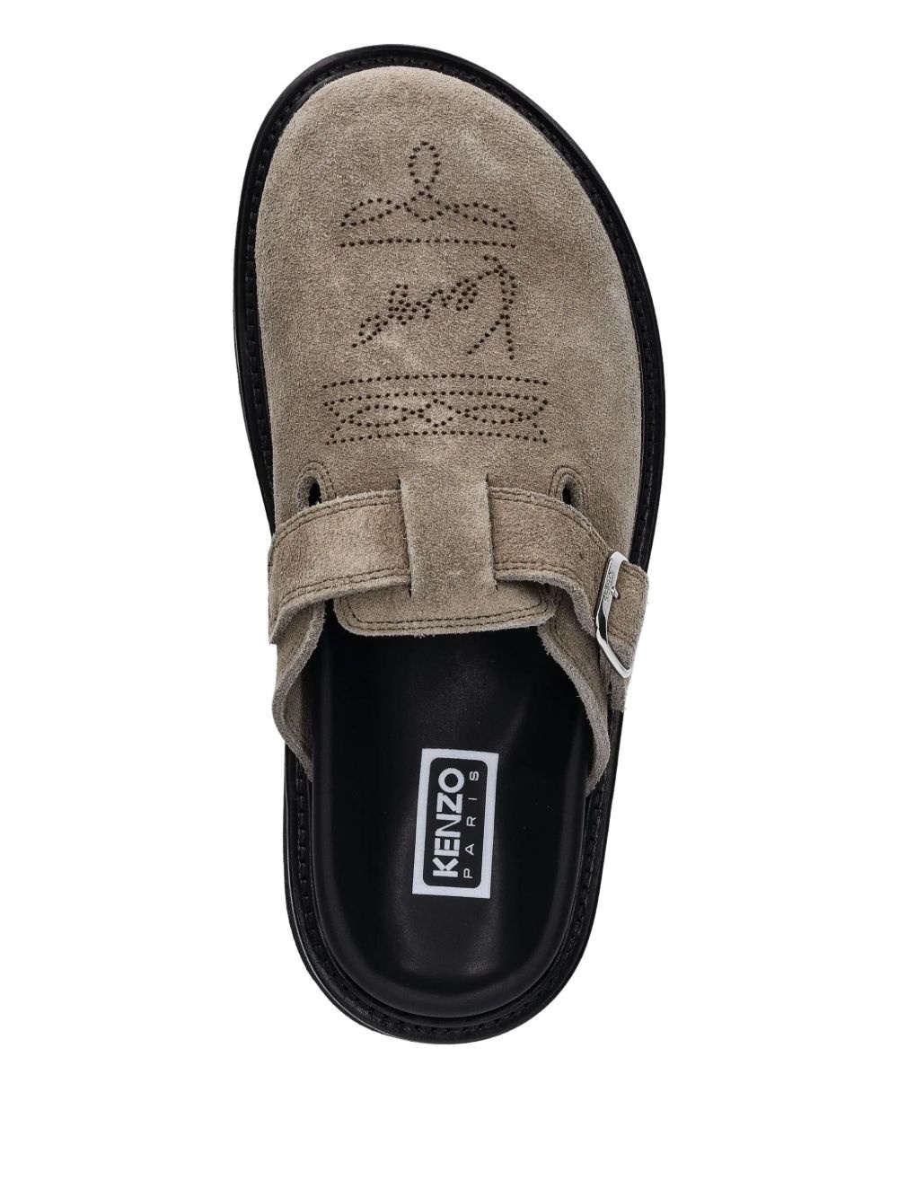 Matto buckled-detail mules - 4