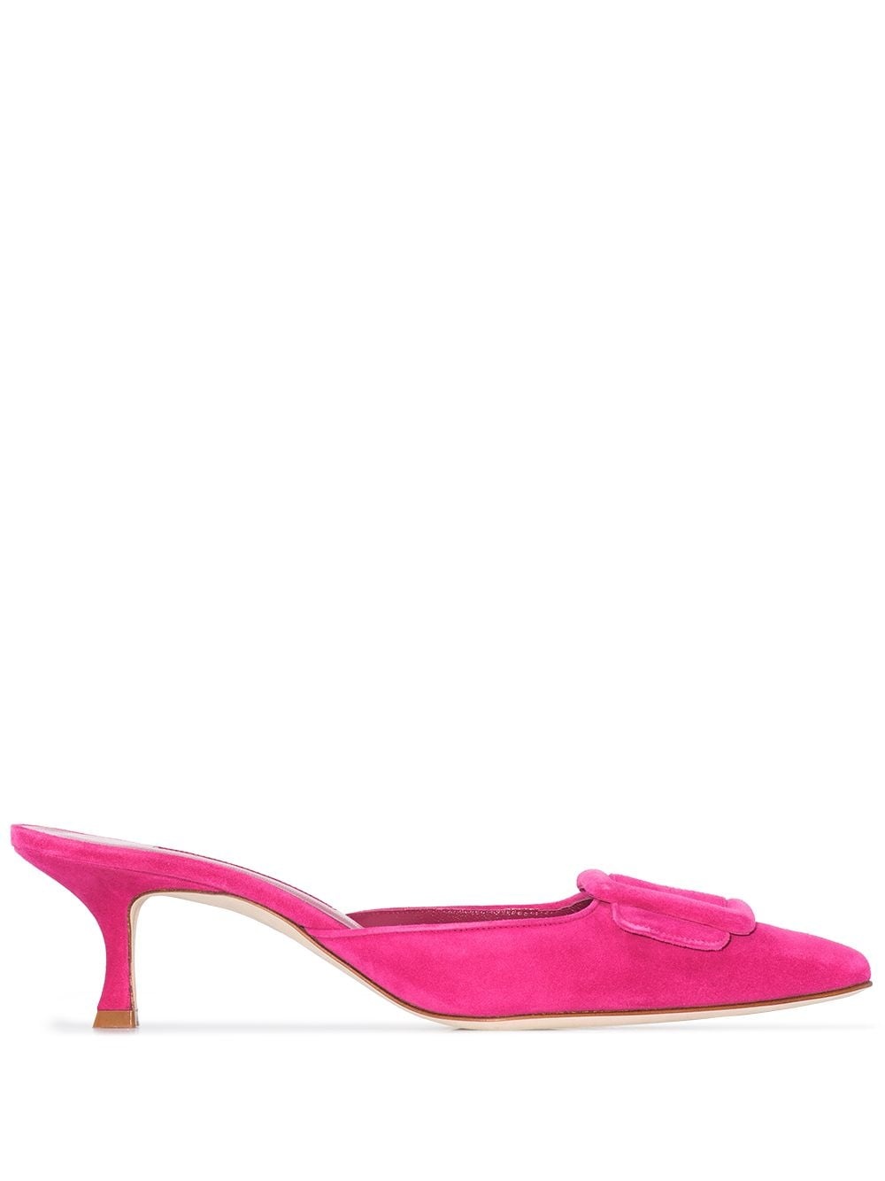 Maysale 50mm buckle pumps - 1