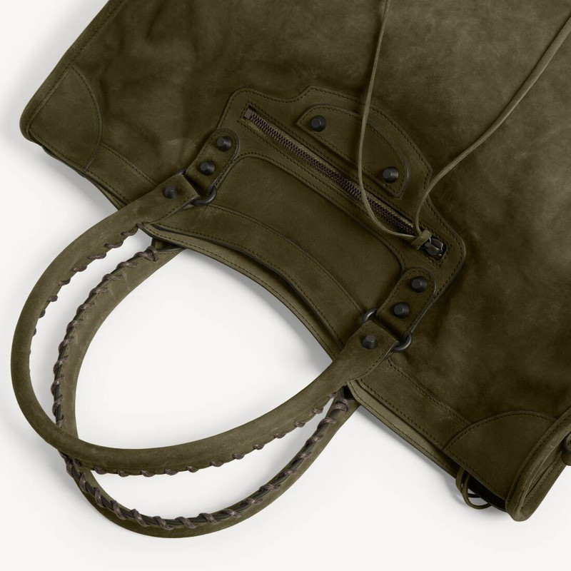 Men's Le City Bag Large in Khaki 6