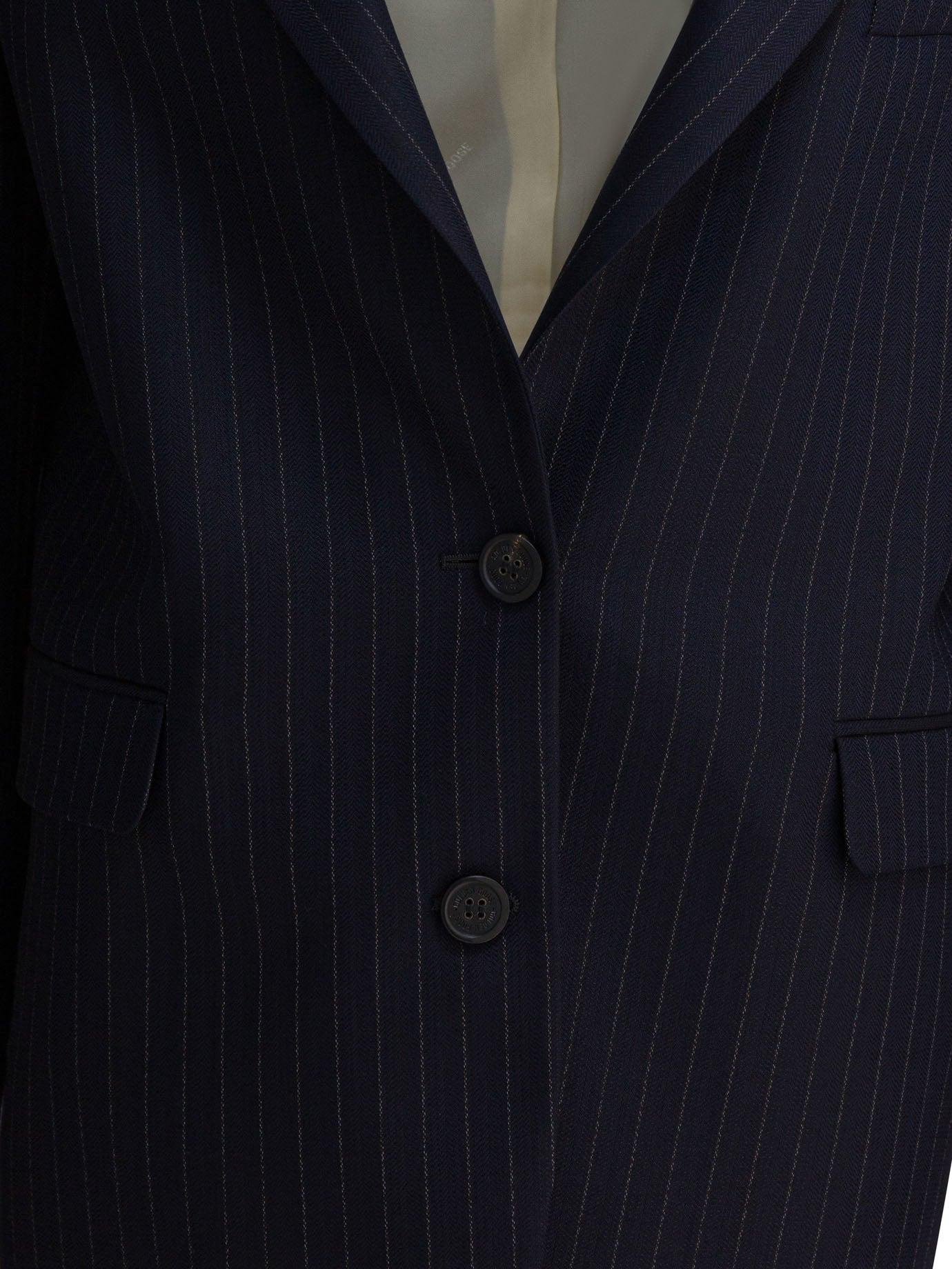Golden Goose Single-breasted Pinstripe Blazer Jacket - 3