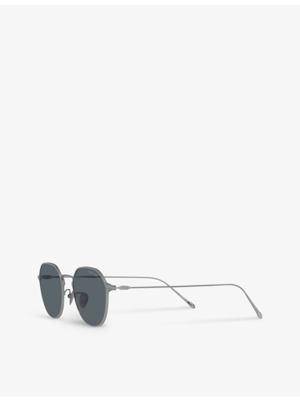 AR6138T pillow-frame titanium sunglasses - 3