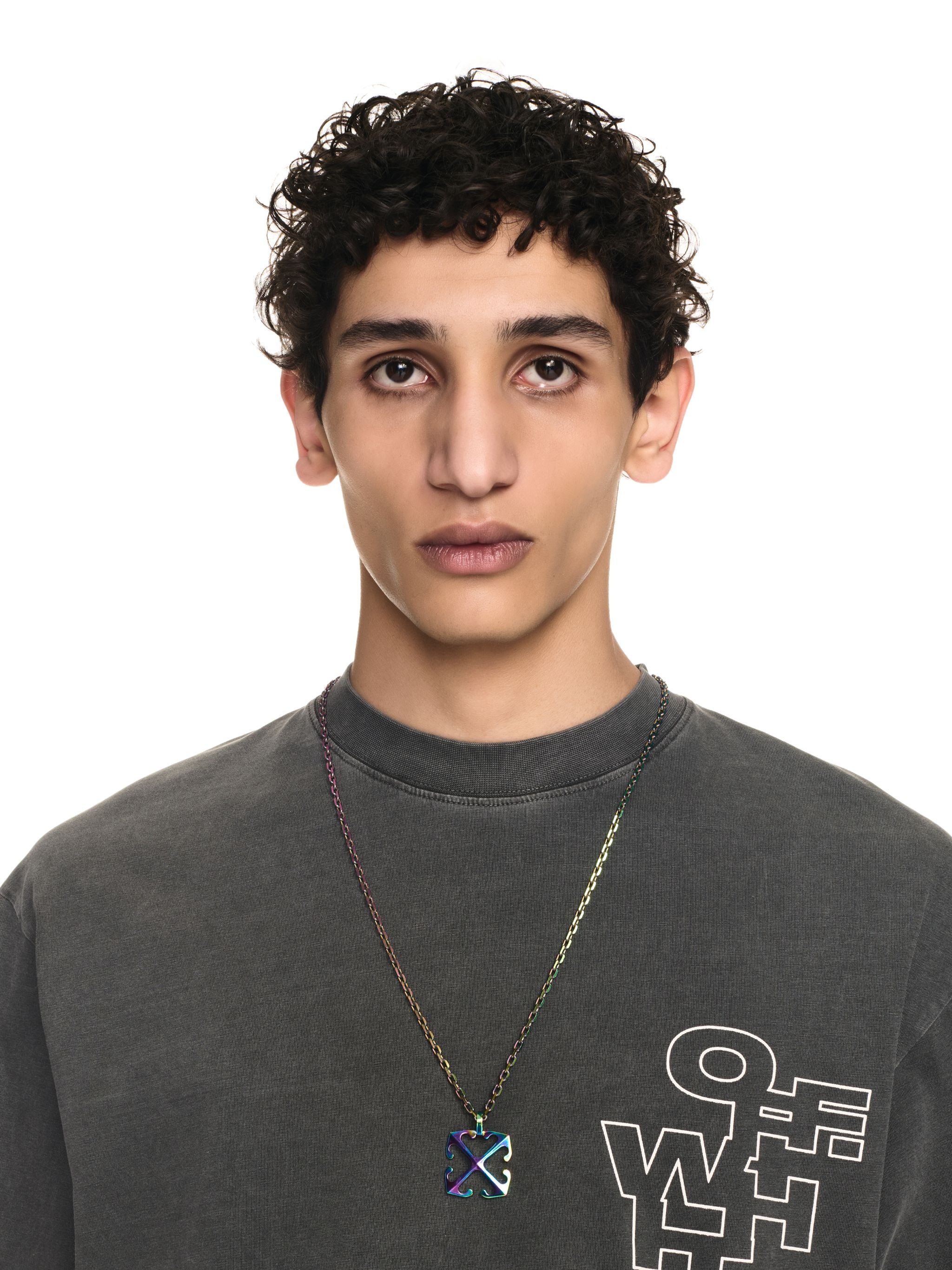 Iridescent Arrow Necklace - 3