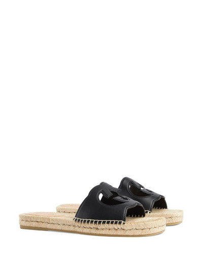 GUCCI Interlocking G cut-out slides outlook