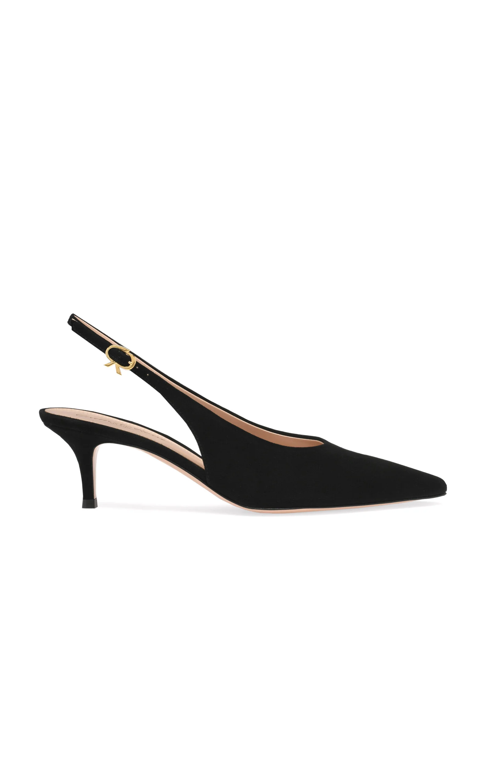 Robbie Suede Slingback Pumps black - 1