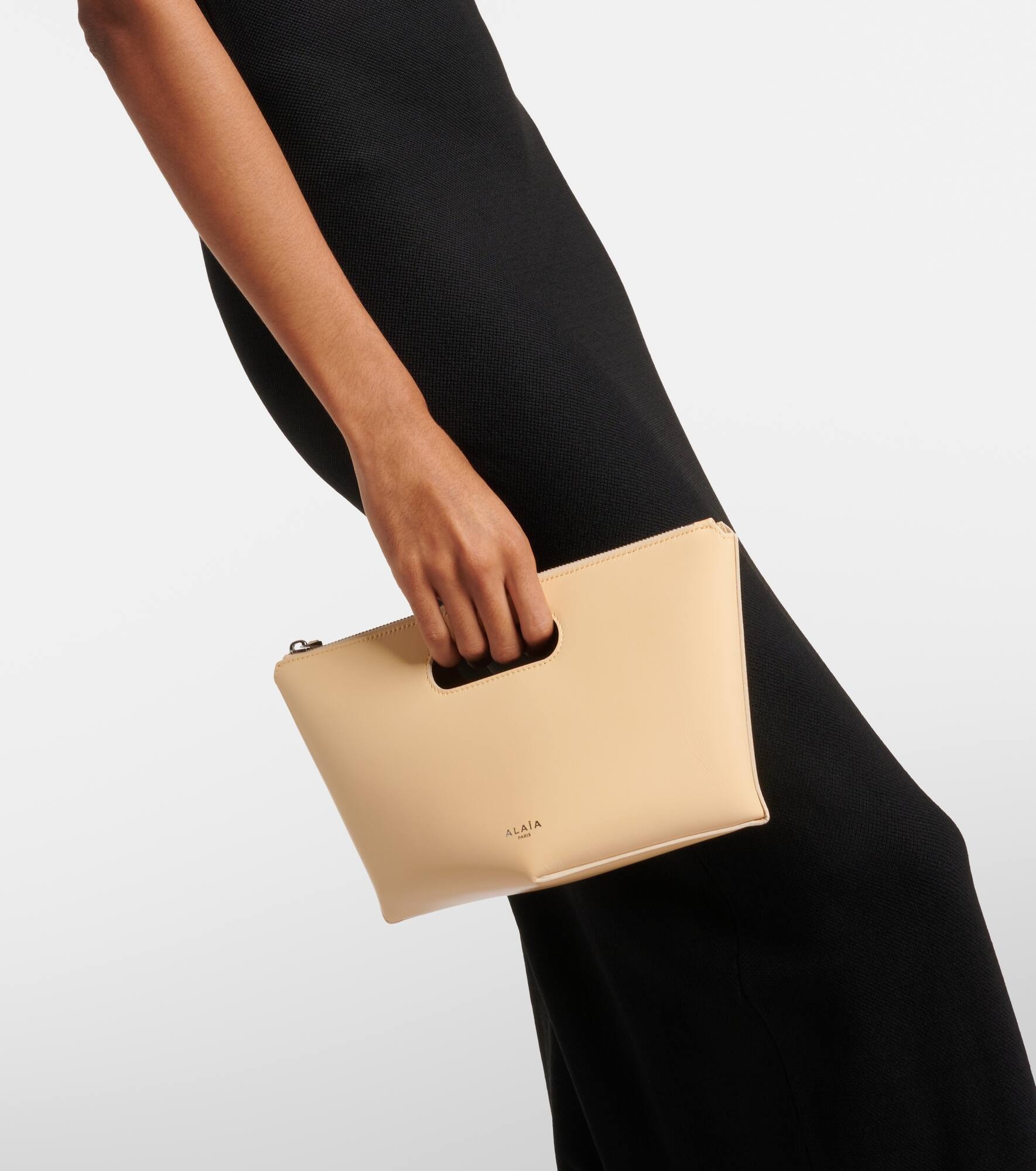 Folded Mini leather clutch - 2