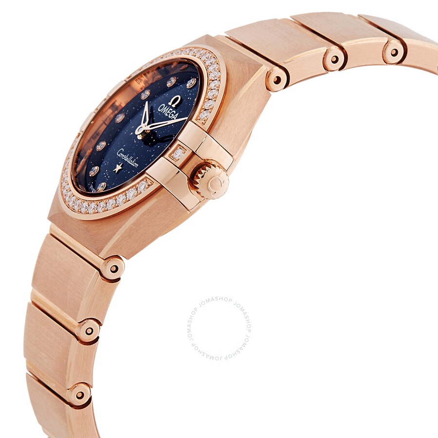 Omega Constellation Quartz Diamond Blue Dial Ladies Watch 131.55.25.60.53.002 - 2