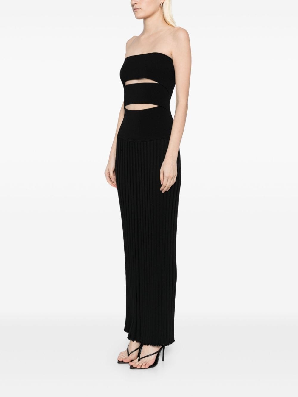 asymmetric tank dress - 3