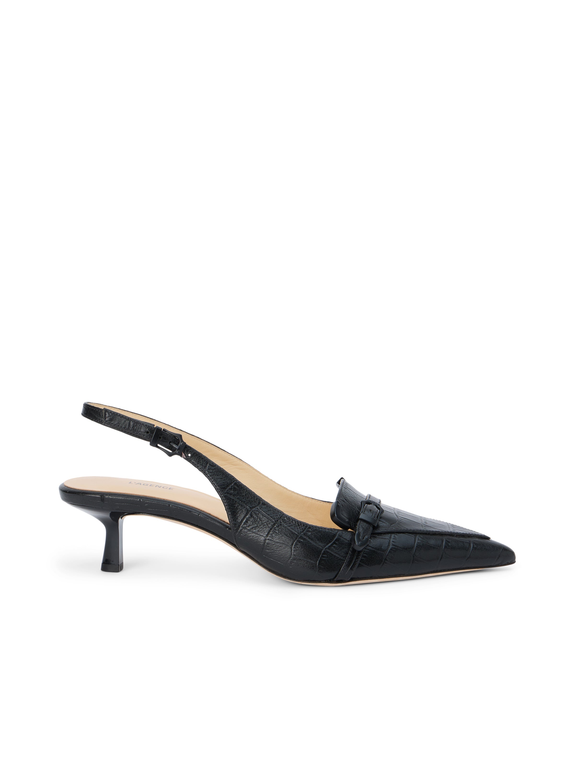 Brigette Leather Slingback - 1