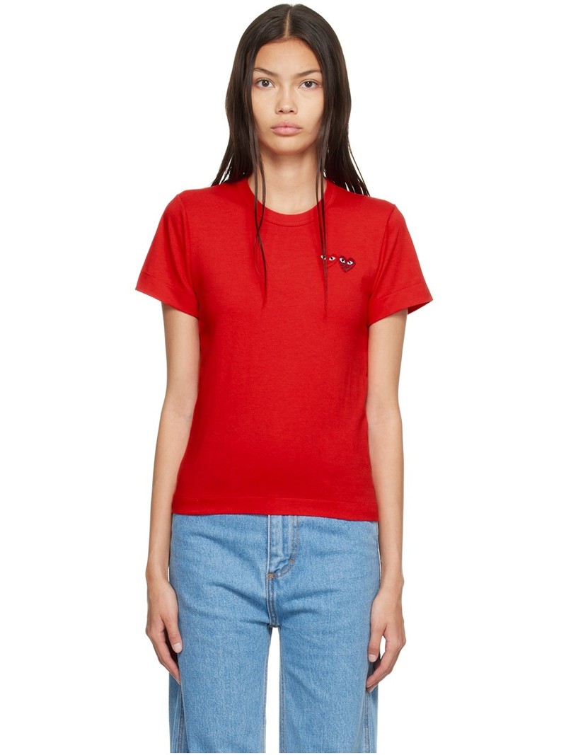 Red Double Heart T-Shirt - 1