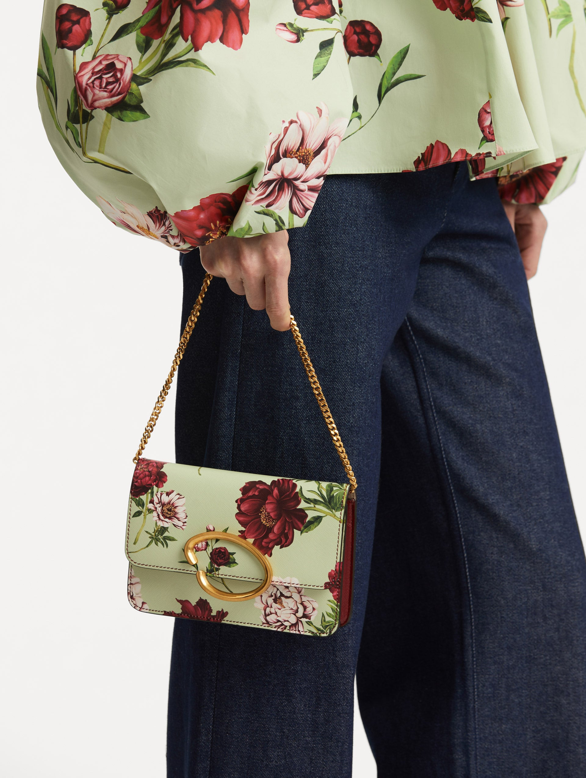 PEONY PRINTED O POCHETTE - 2