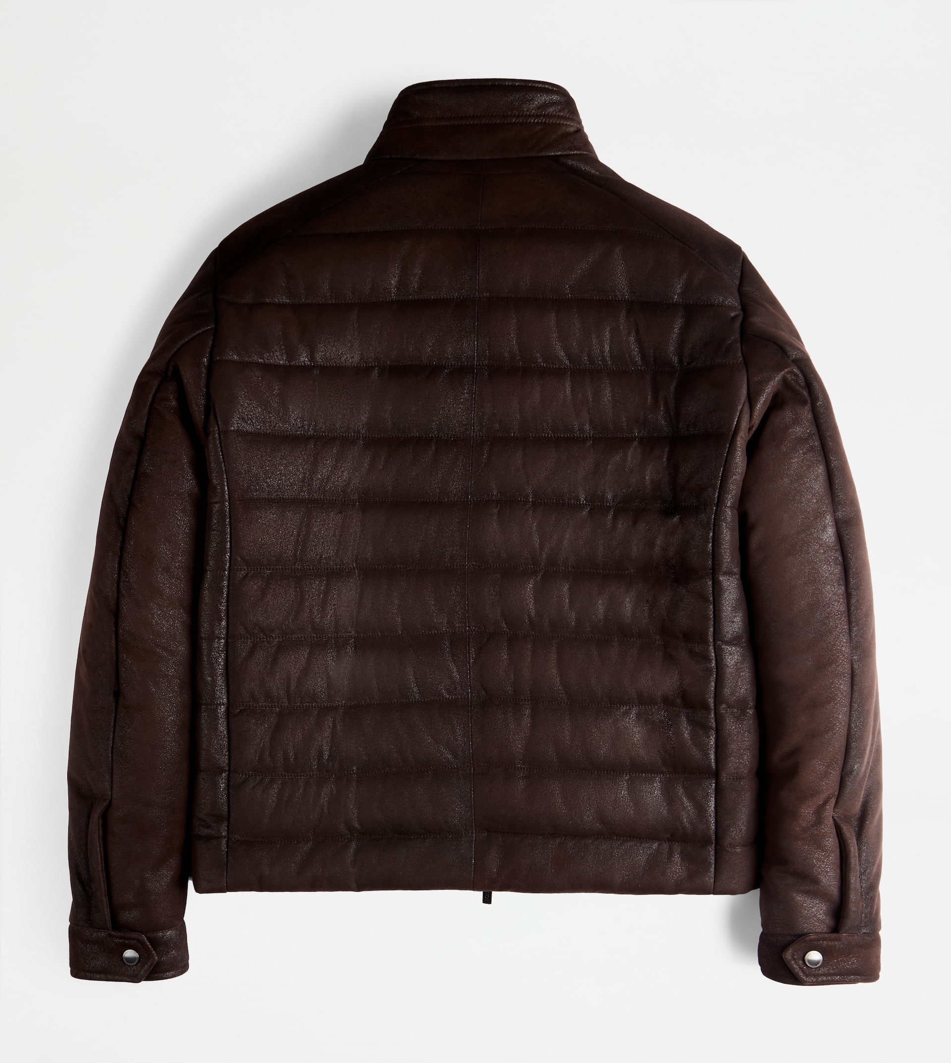 JACKET IN SUEDE - BROWN - 2