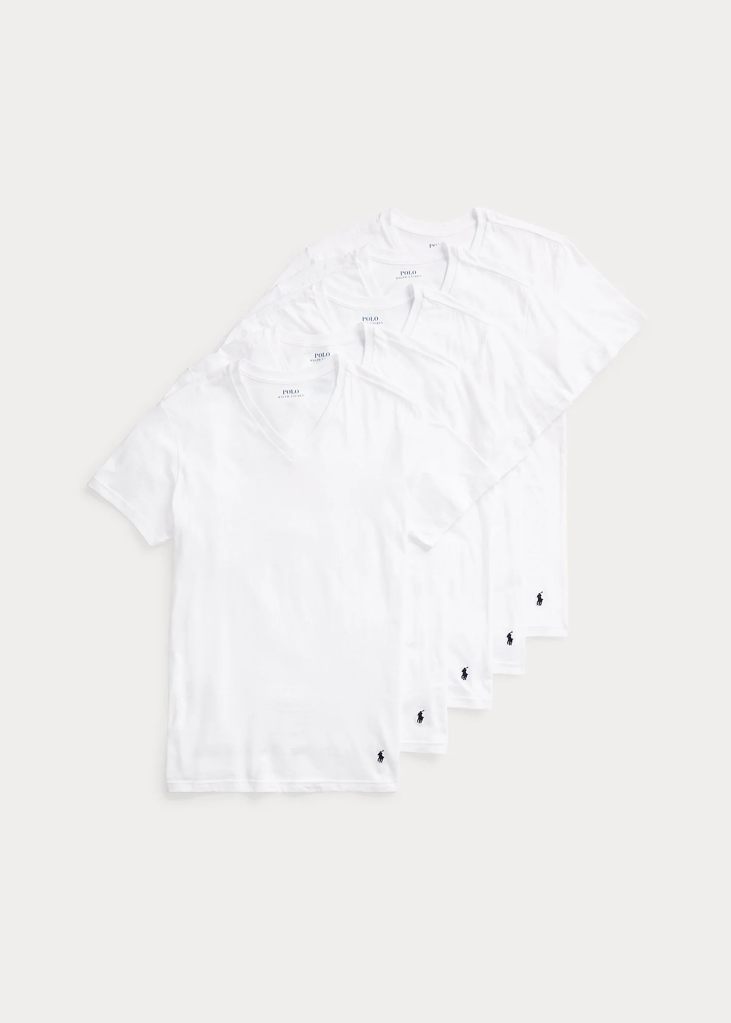 Slim Fit Wicking V-Neck 5-Pack - 1