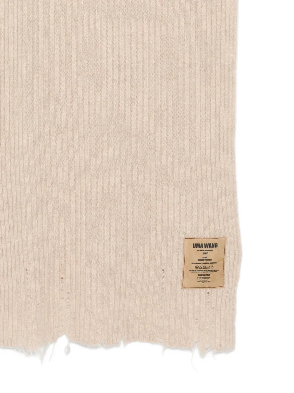 Scarf With Frayed Edges - 2