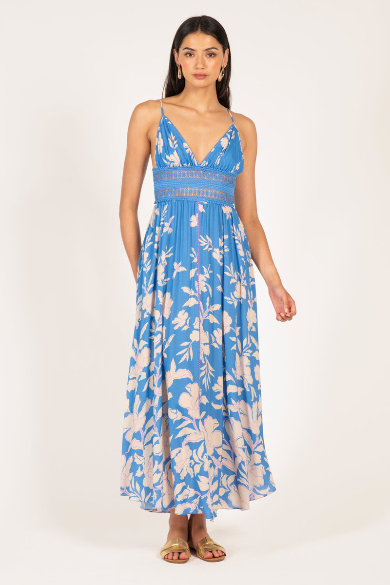 Long Dress Havana - Blue Palm Beach 1