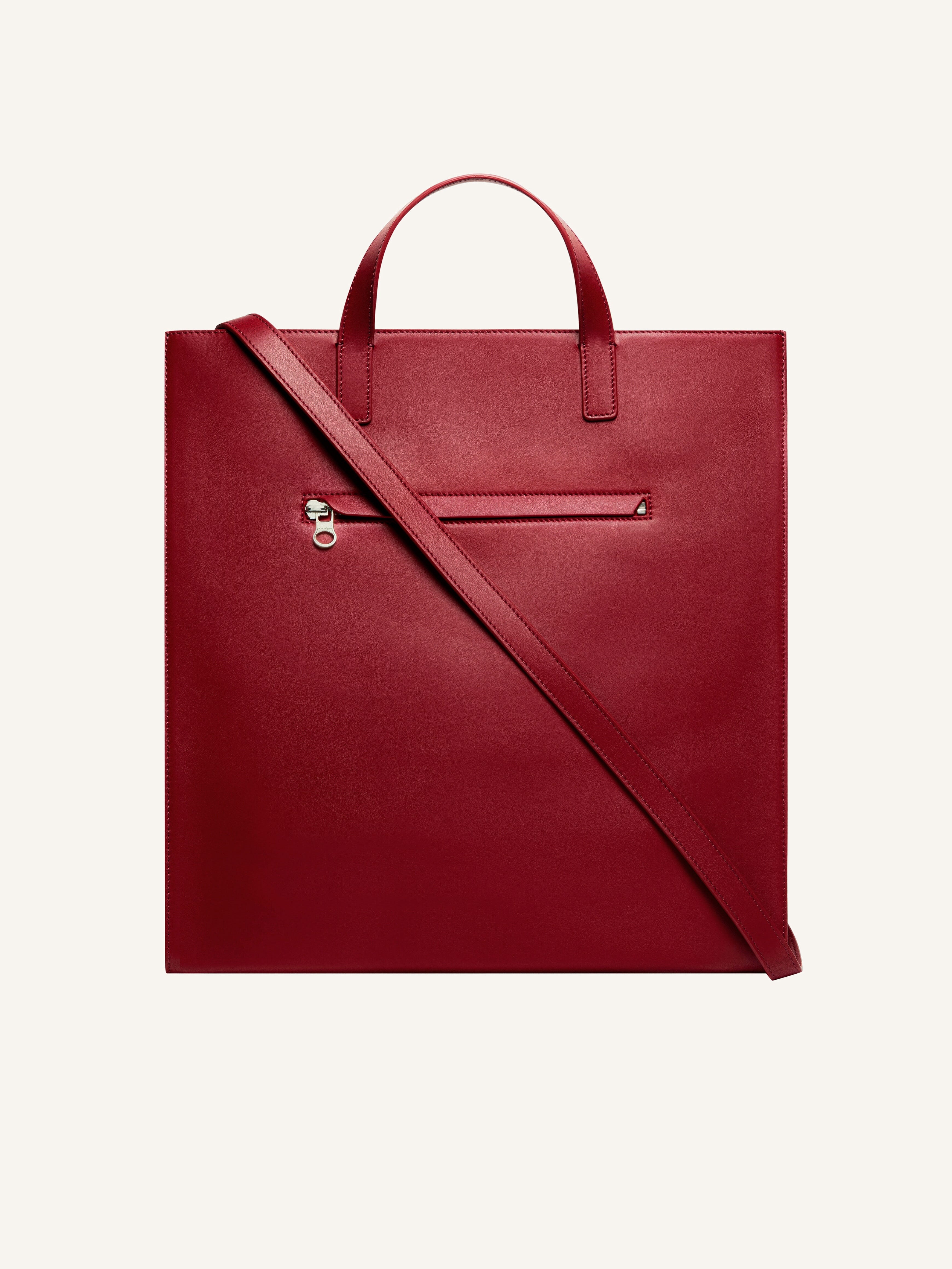 REEDITION LEATHER TOTE BAG - 3