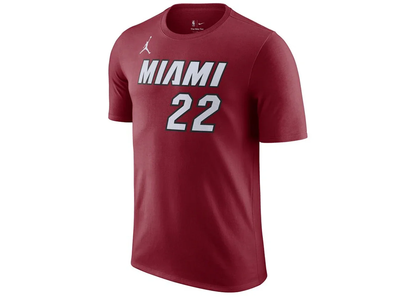 Jordan NBA Miami Heat Jimmy Butler Statement Edition T-shirt Dark Red/White - 1