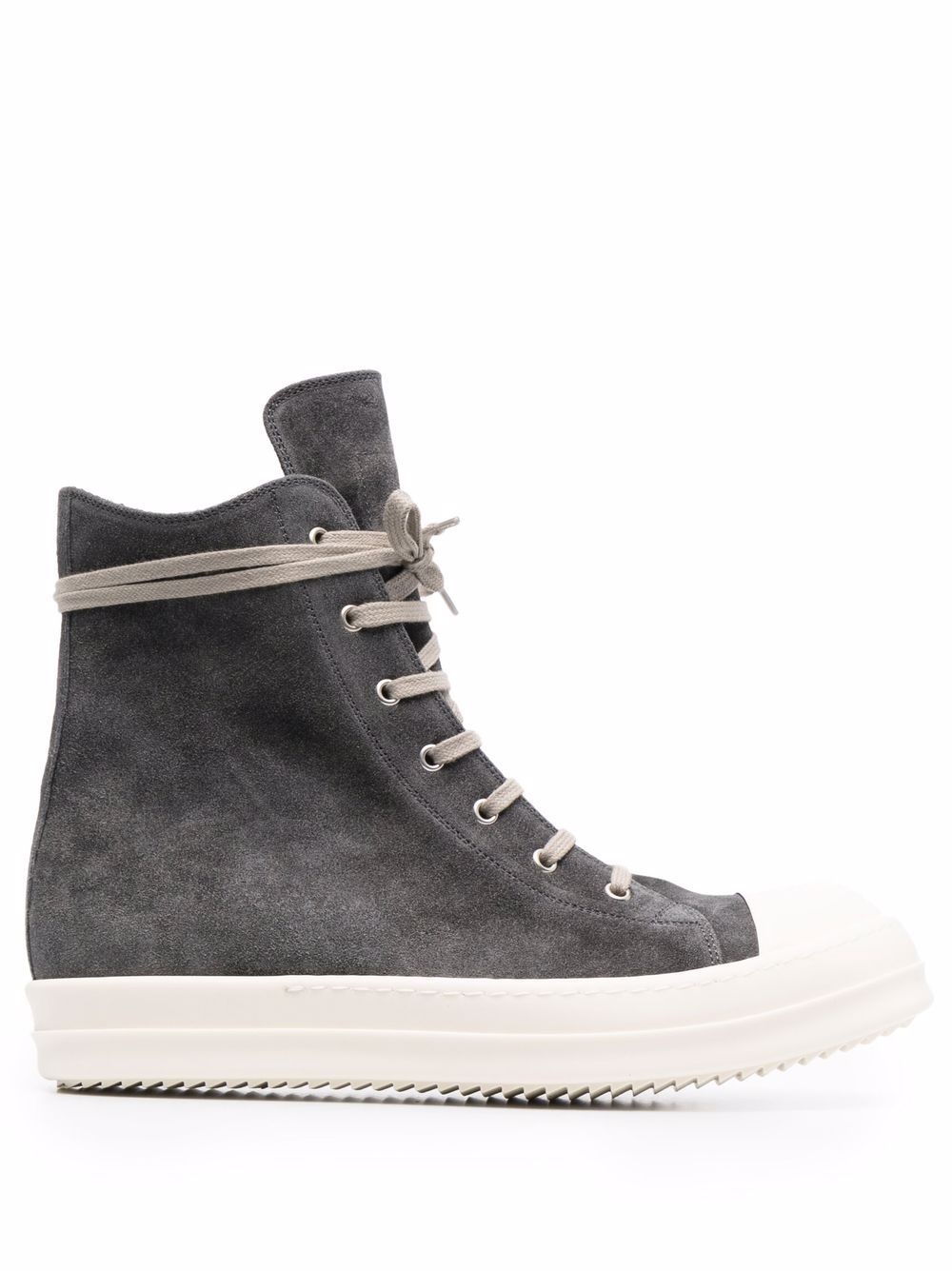 suede high-top sneakers - 1