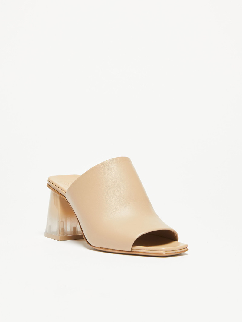 Max Mara SUZIE Nappa-leather mules outlook