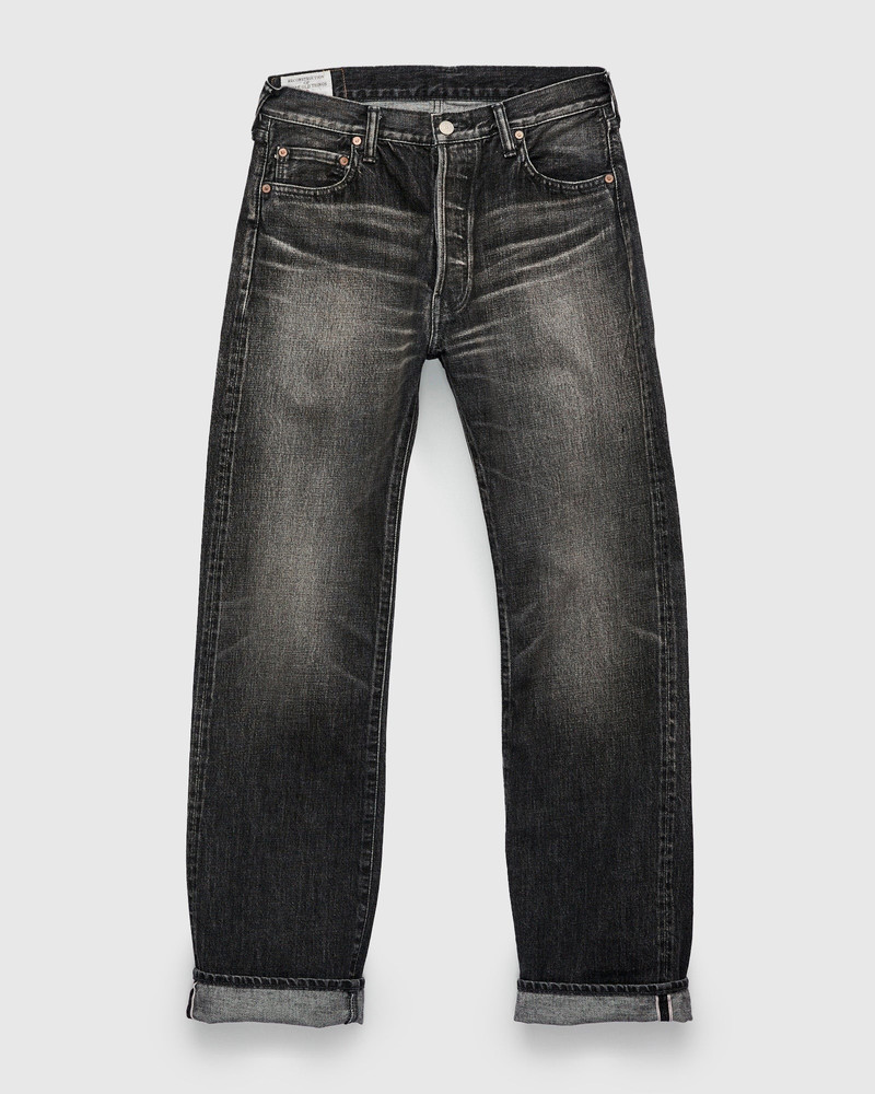 D1890UBS 13oz Washed Black Selvedge Denim - Loose Straight Fit 1