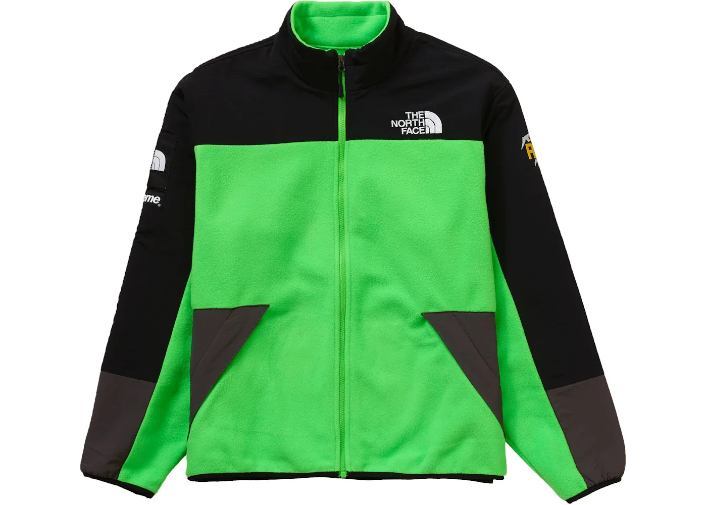 Supreme x The North Face RTG 플리스 자켓 'Bright Green 이름 * - 1