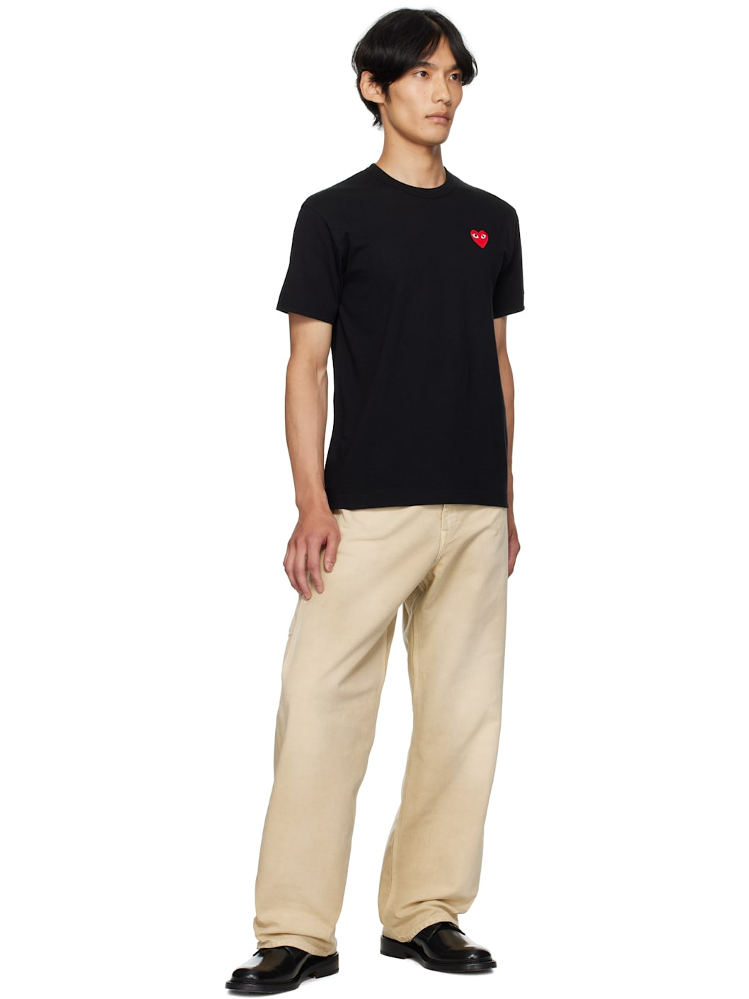 Black Heart Patch T-shirt - 4