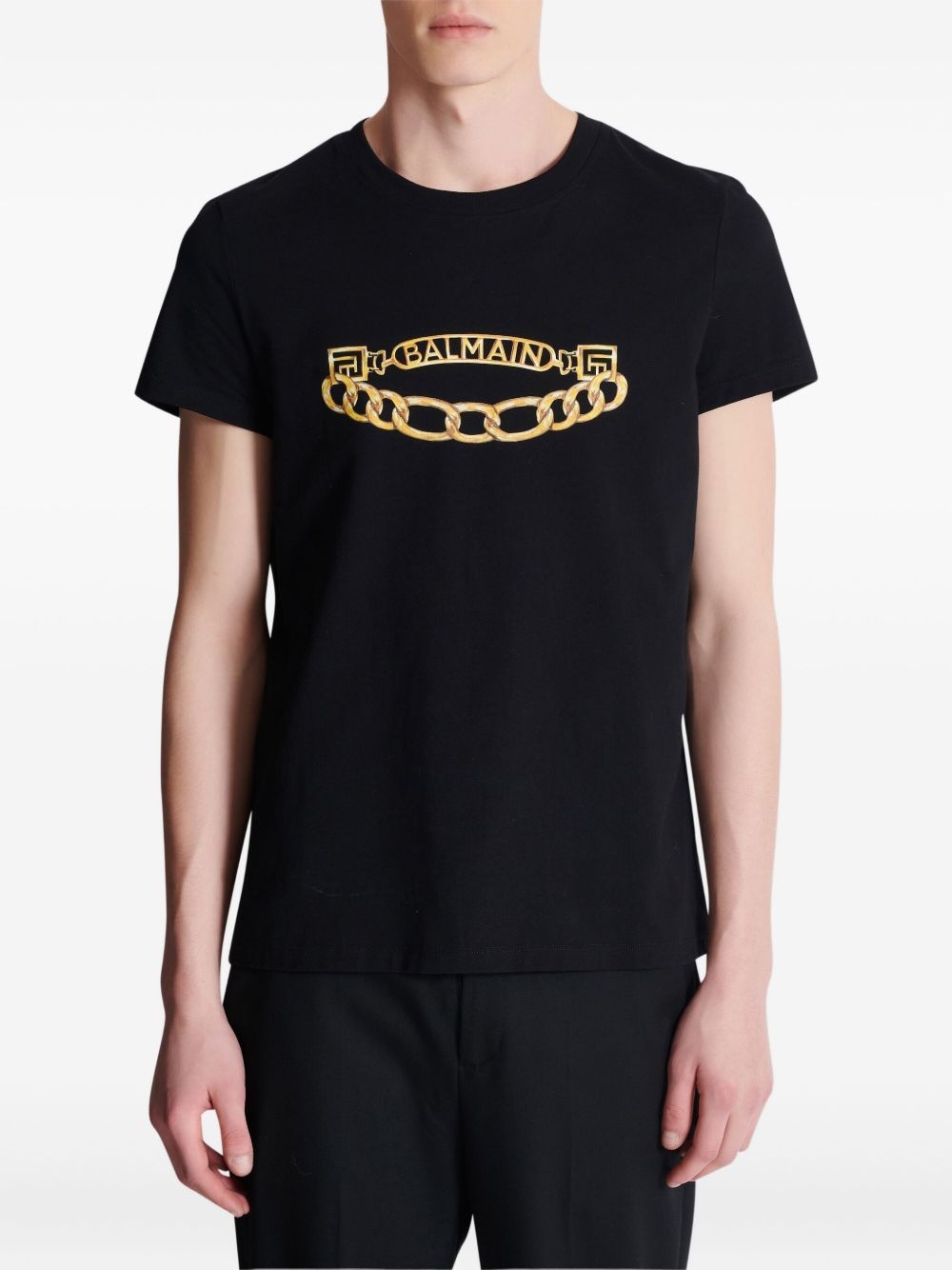 Chaînes-print T-shirt - 6