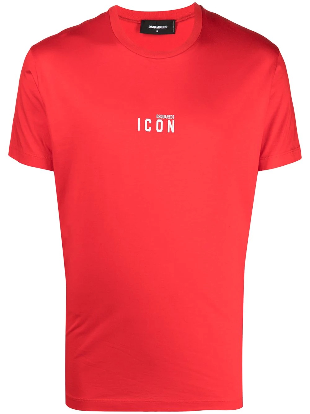 Icon-print cotton T-shirt - 1