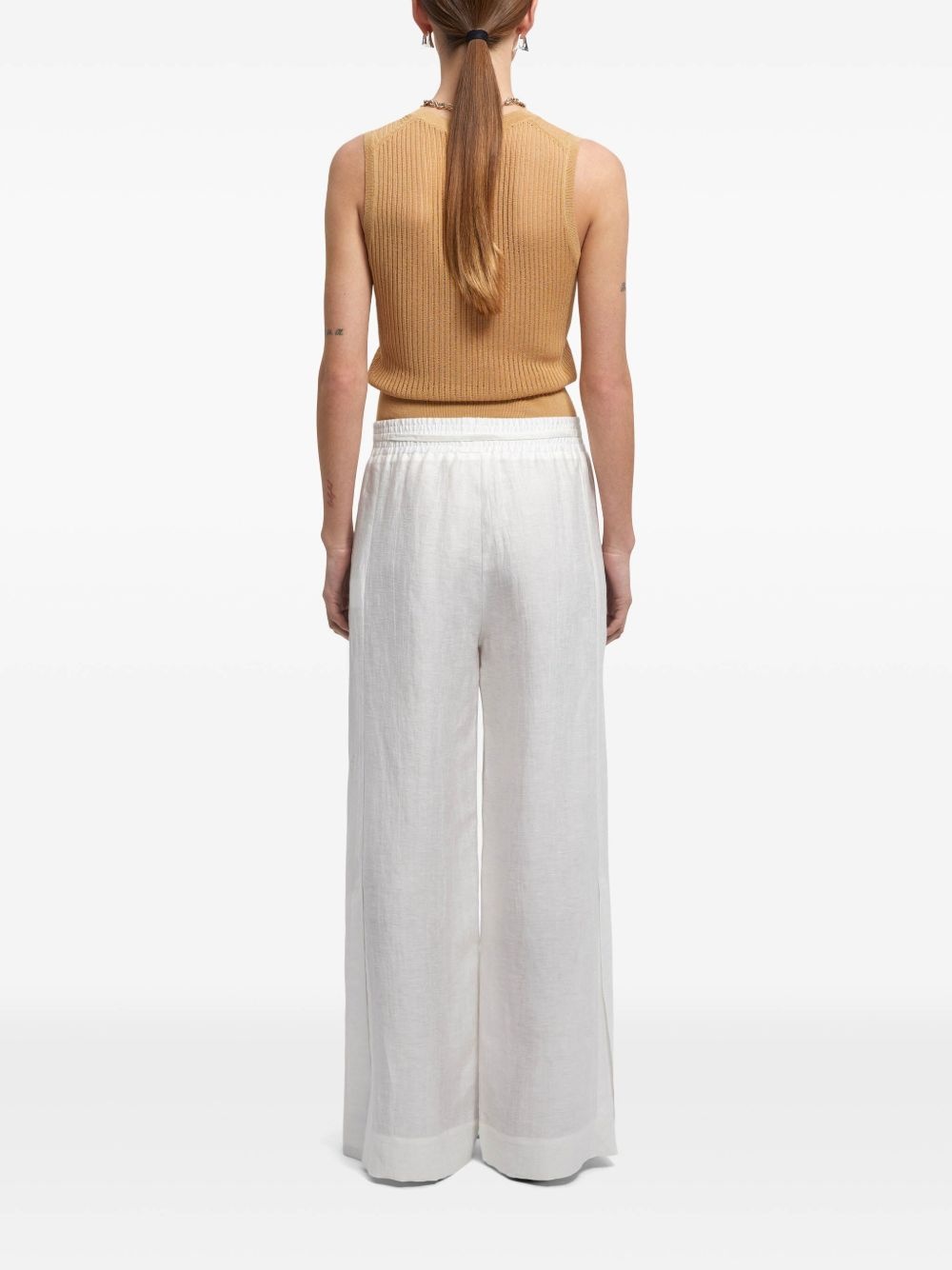 straight-leg trousers - 3