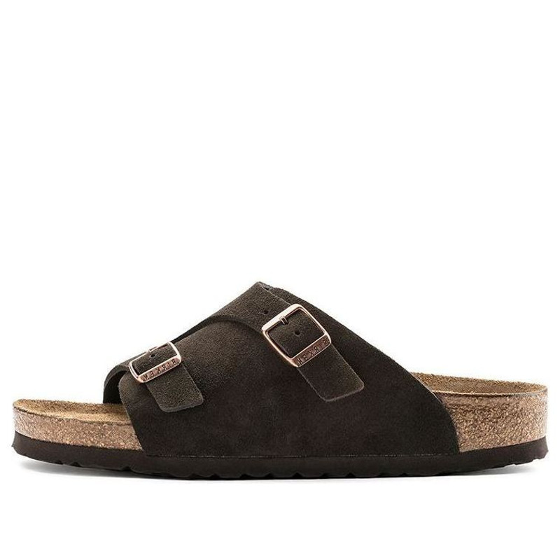 Birkenstock Zrich Soft Footbed Suede Leather Narrow Fit 'Mocha' 1009531 1