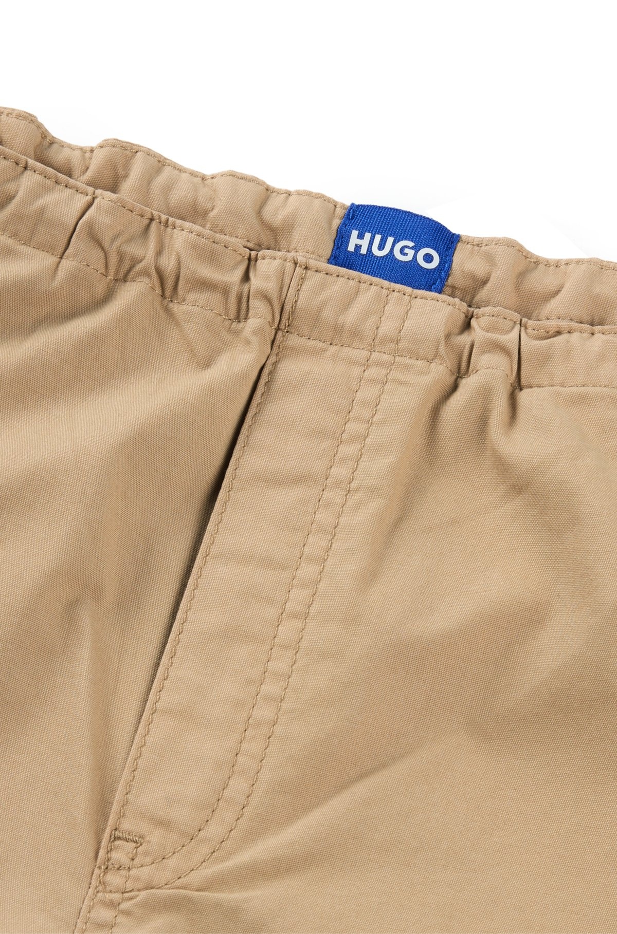 BAGGY-FIT PARACHUTE TROUSERS IN COTTON CANVAS - 6