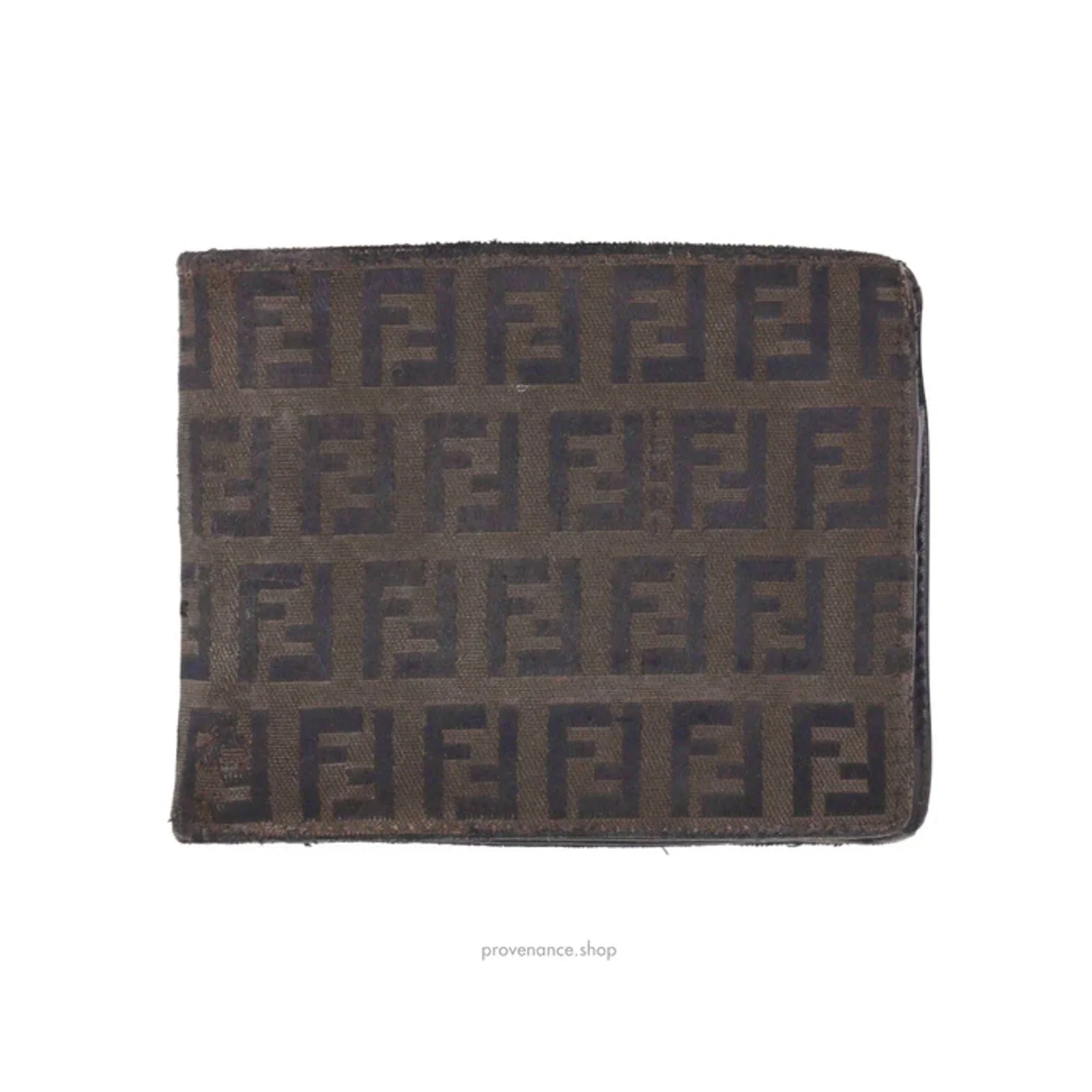 Fendi FF Zucca Bifold Wallet - Brown - 1