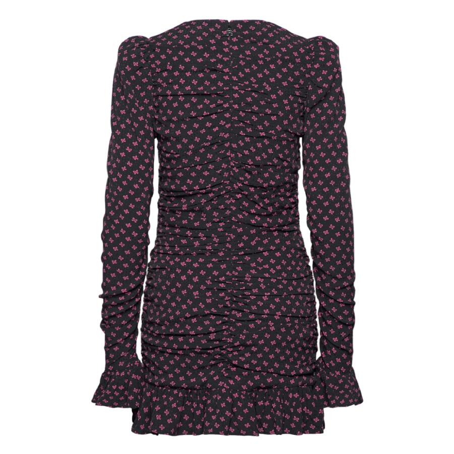 Rotate Ladies Purple Jacquard Mini Dress - 6