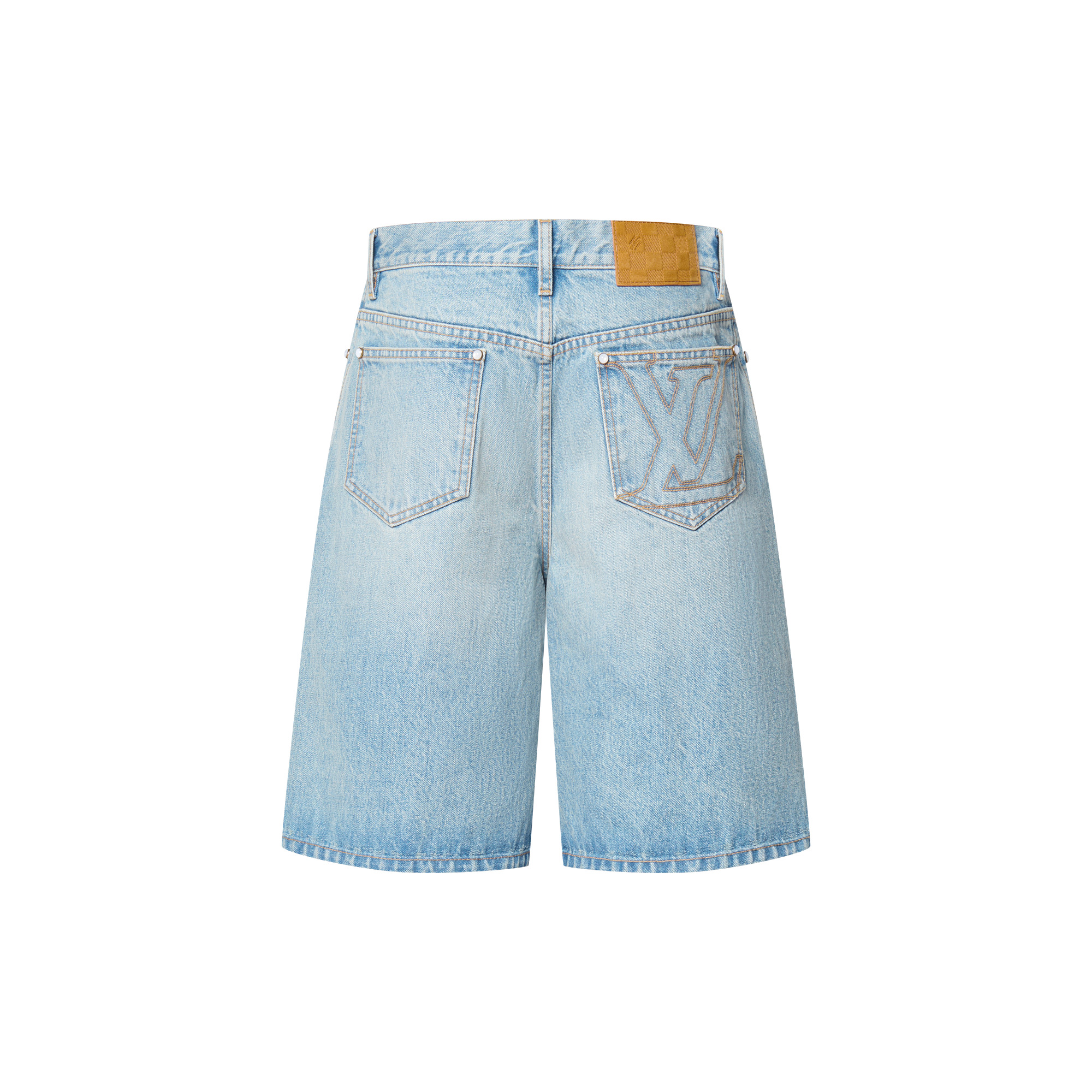 LV Denim Shorts - 3