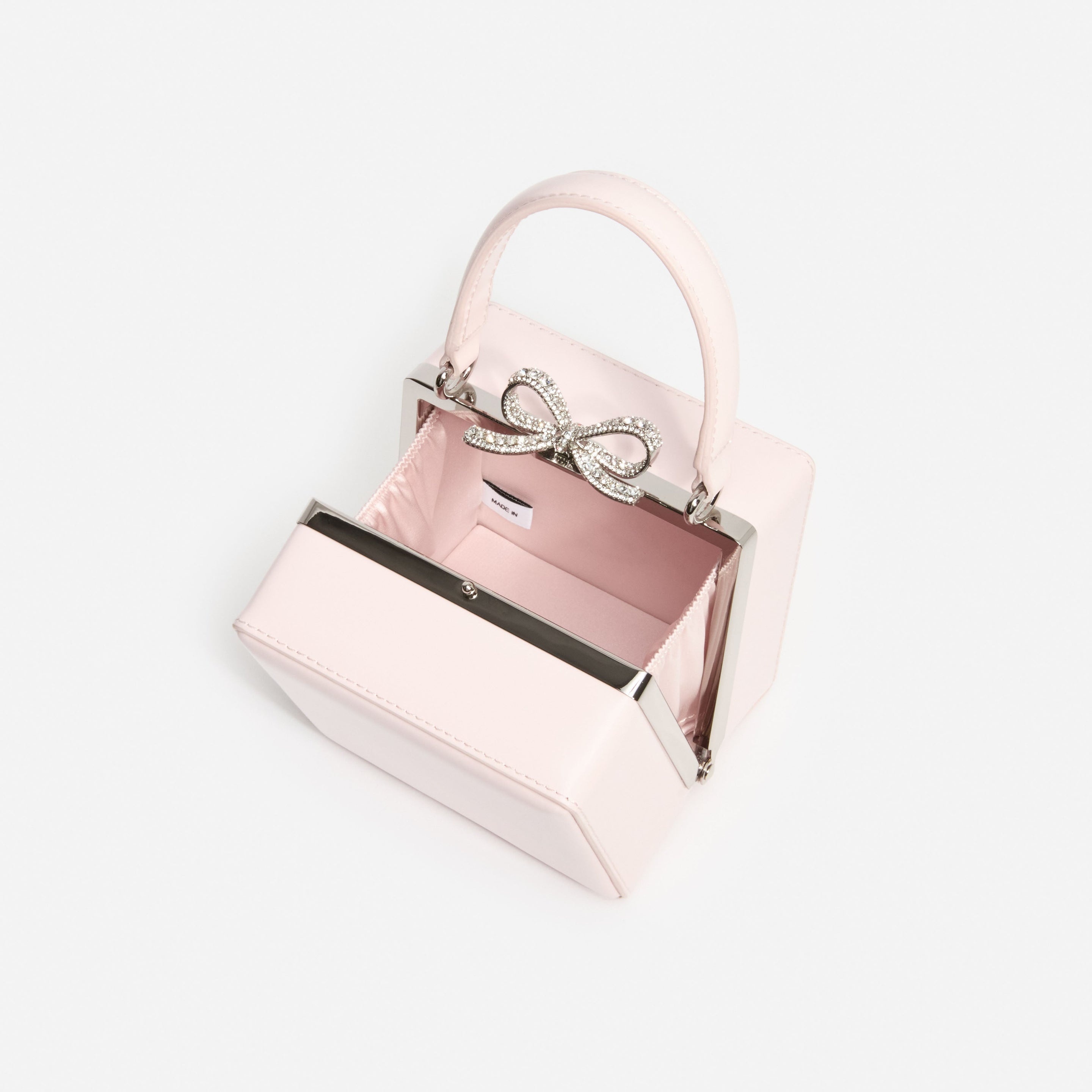 Pink Leather Micro Bag - 4
