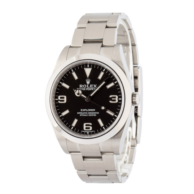 Rolex Black Explorer 214270 MK II Dial - 2