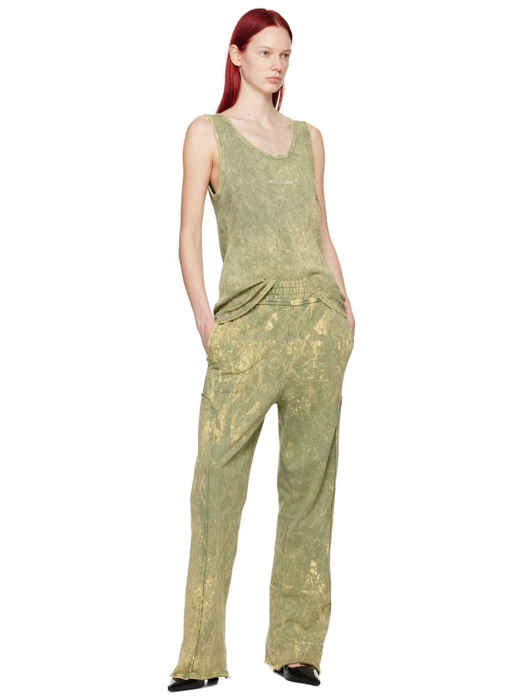 Green Bitume Sweatpants - 4