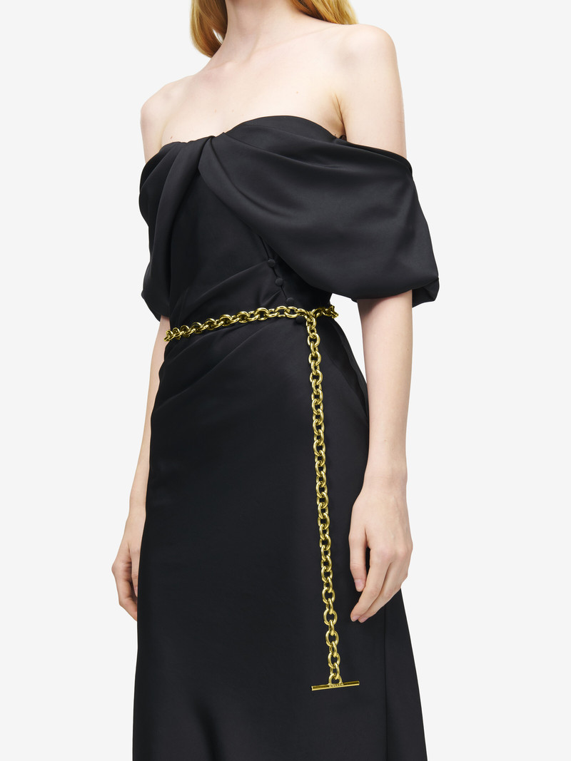 Alexander McQueen T-Bar Chain Belt outlook