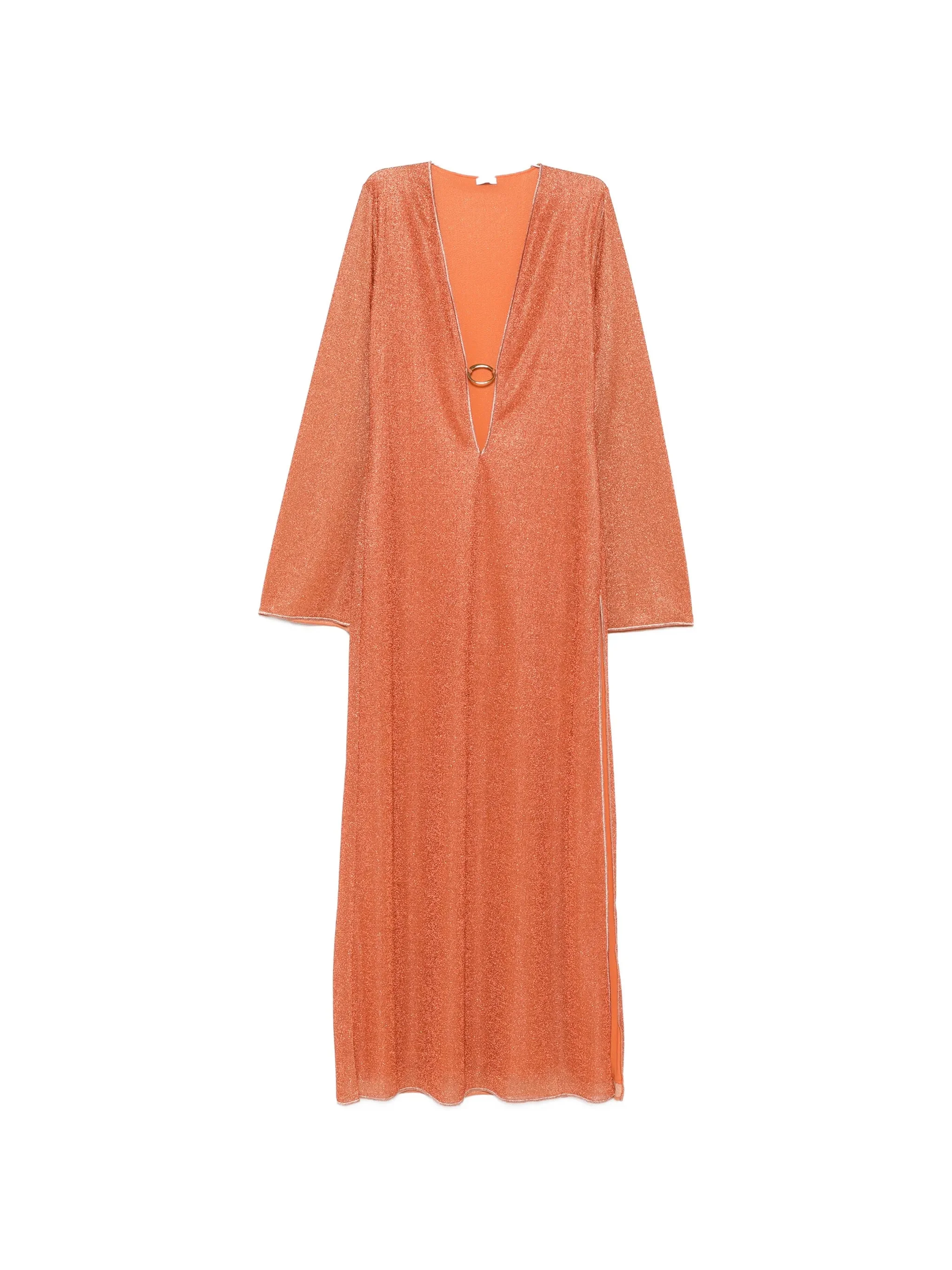 Oséree Lurex-detail Cut-out Dress - 1