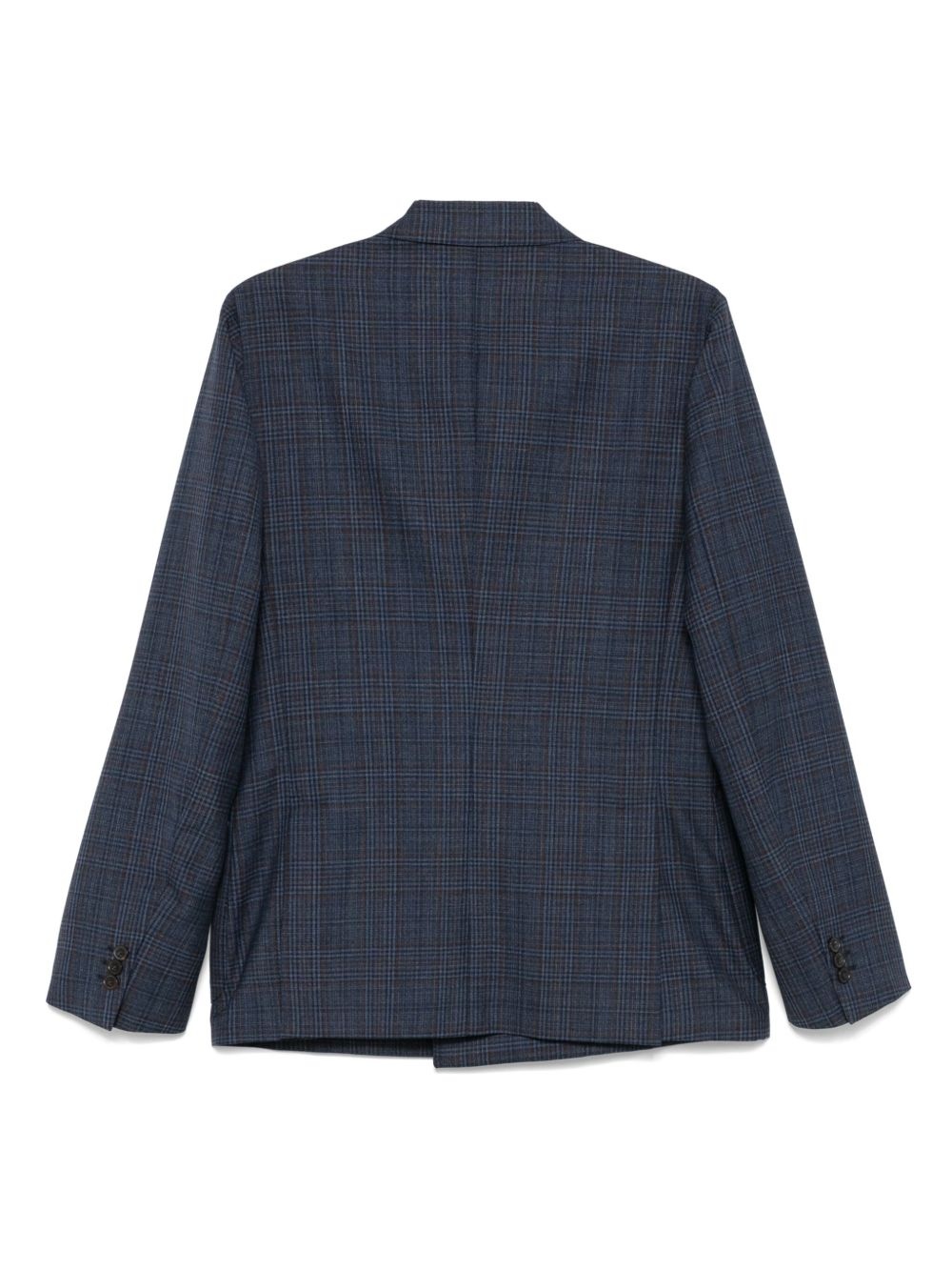 checked blazer - 2