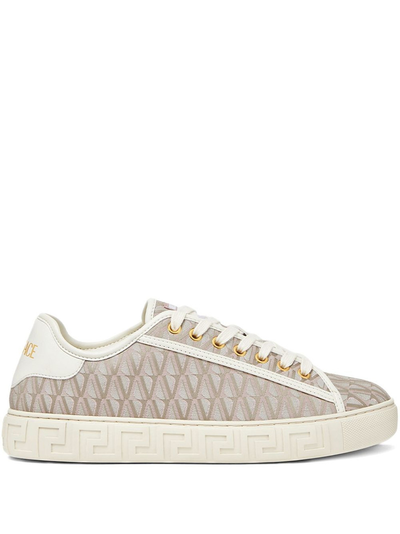 Greca-pattern sneakers 1