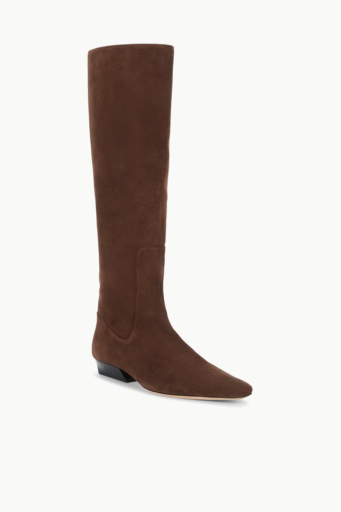 STAUD WALLY FLAT BOOT MAHOGANY SUEDE - 3