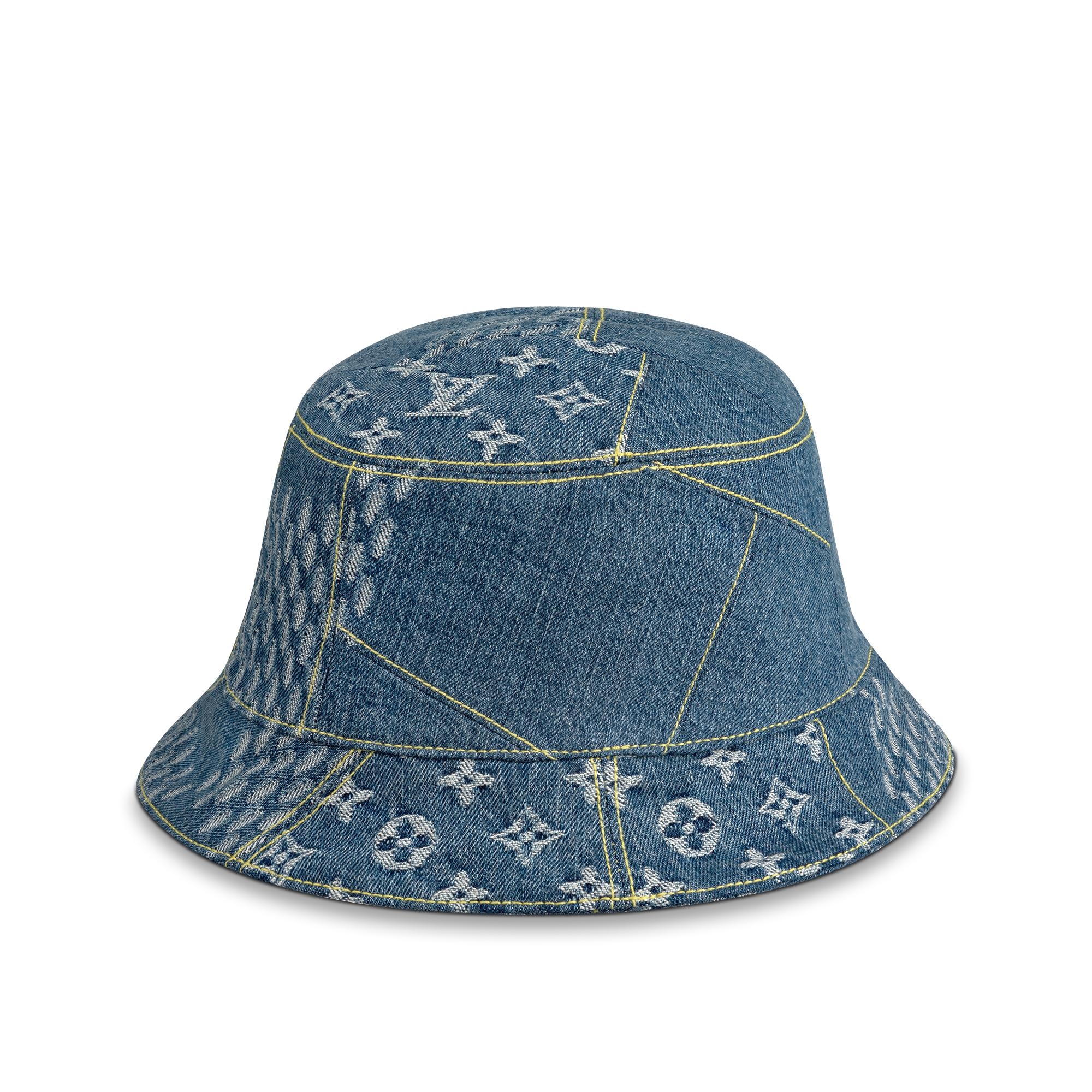 DAMIER GIANT WAVE MONOGRAM SUN HAT - 1