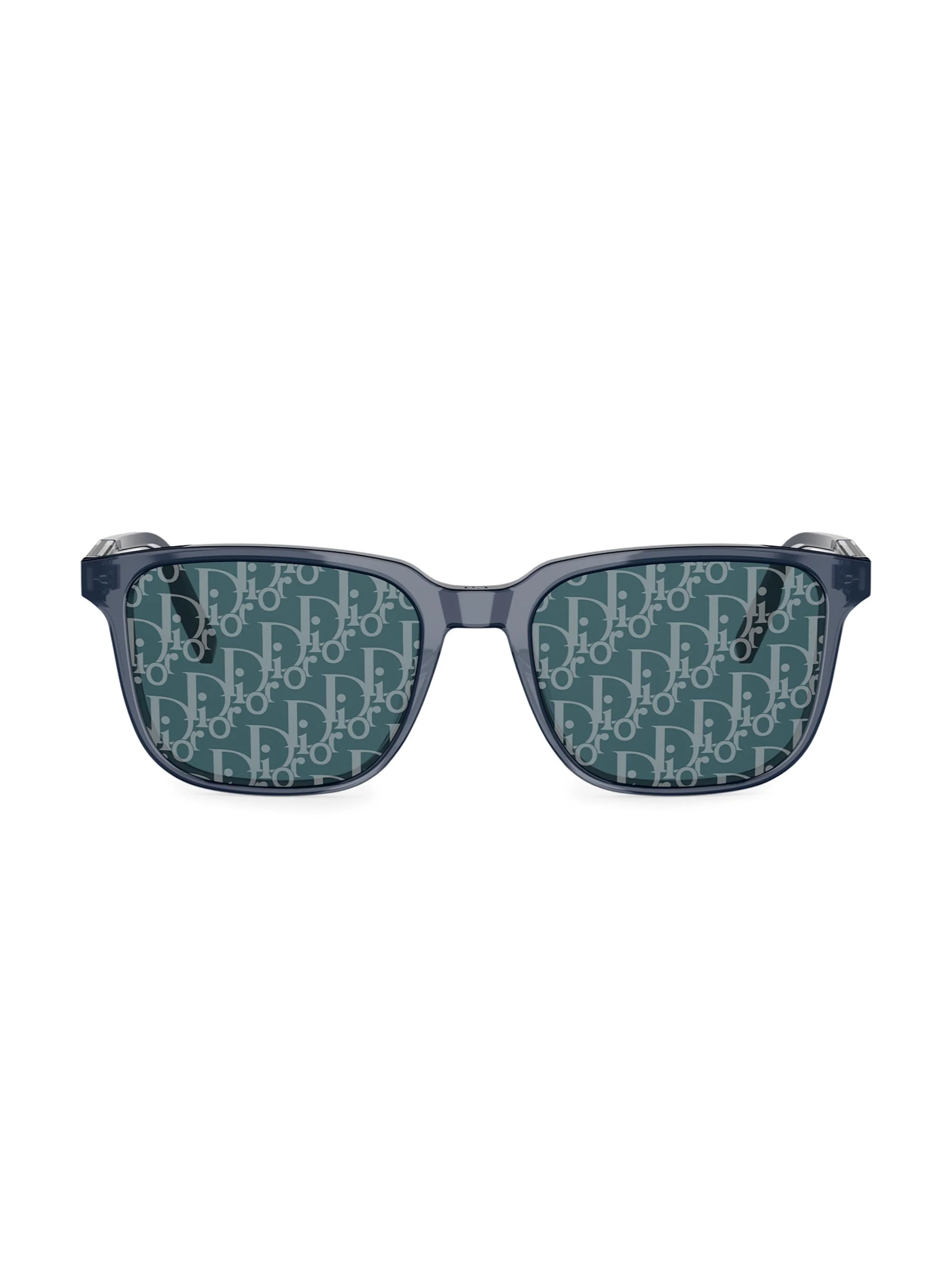 Men's DiorTag SU 56MM Geometric Sunglasses - Blue - 1