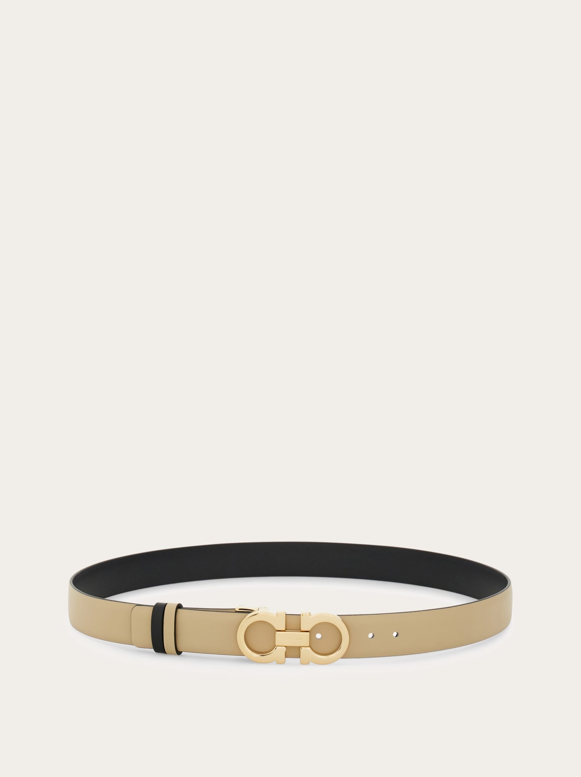 Adjustable and reversible Gancini belt - 3