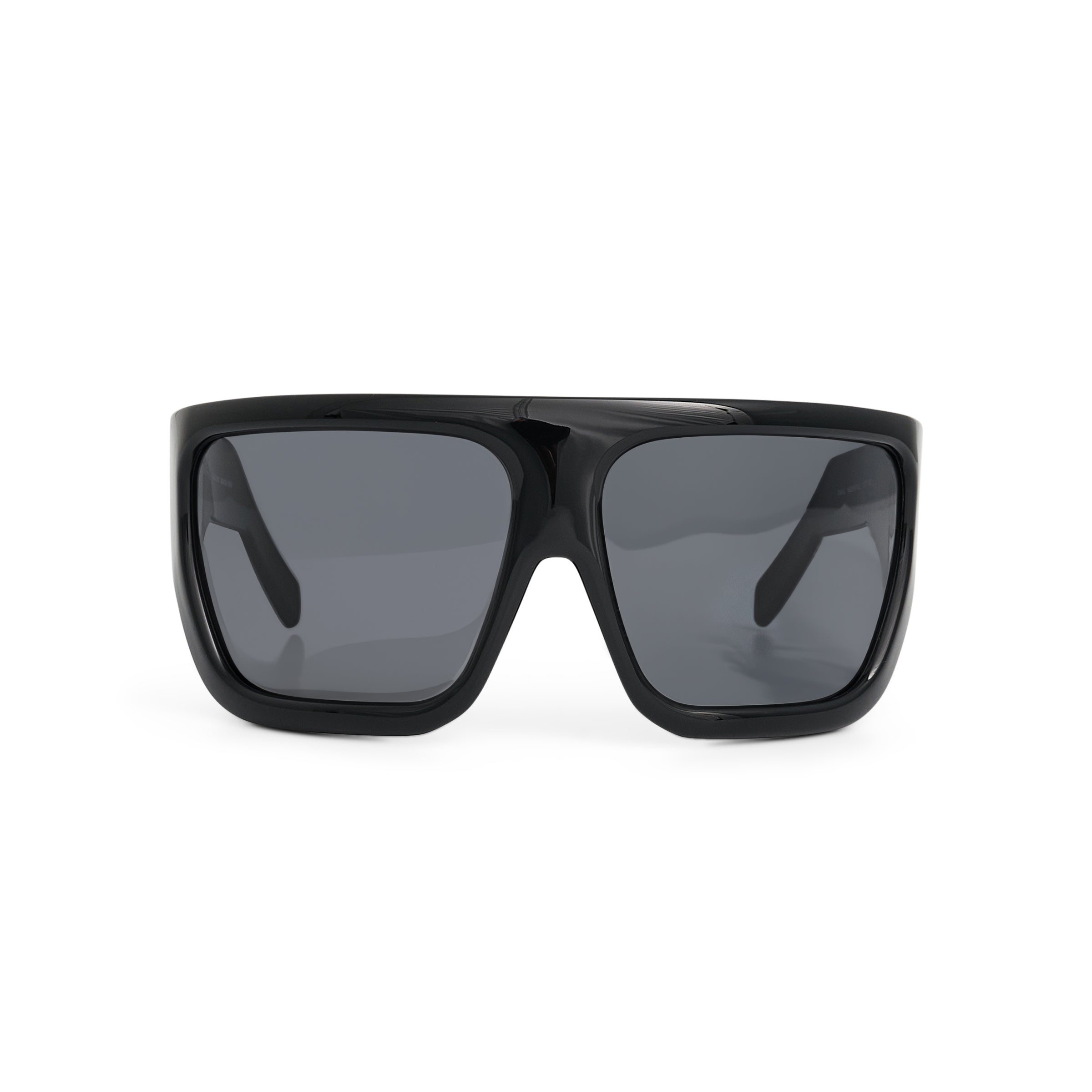 Shiny Davis Sunglasses in Black - 1