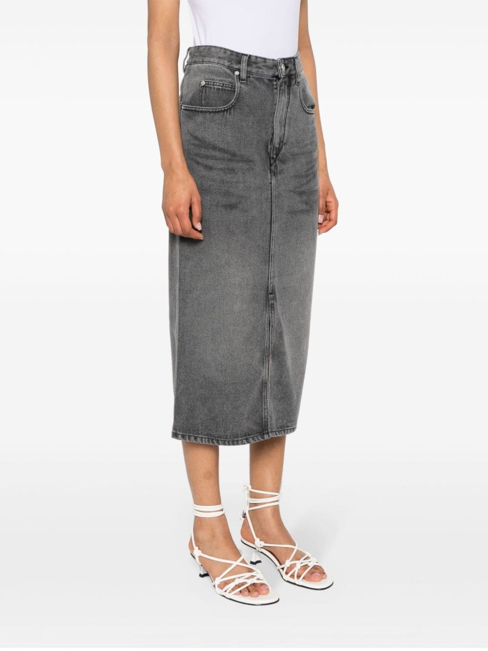 Tilauria denin midi skirt - 3