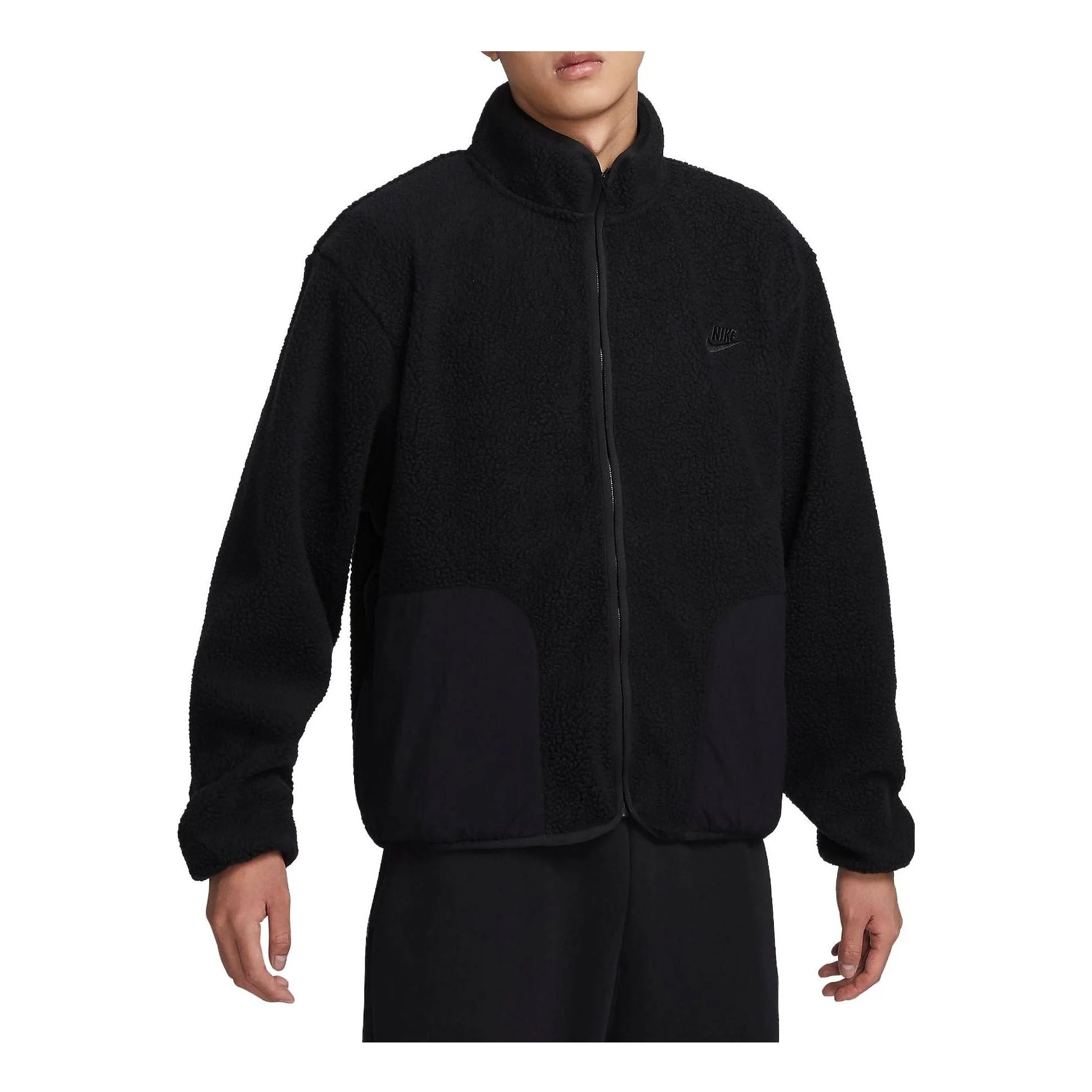 Nike Club Fleece 겨울 재킷 '블랙' FB8387-010 - 1